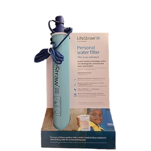 Life Straw Water Filter for Hiking, Camping, Travel, and Emergency Prepare